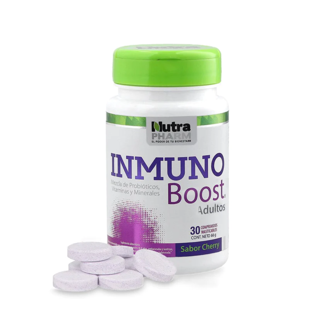 INMUNO BOOST ADULTOS INMUNOBOOST Adultos 30 Comprimidos Masticables - Image 1
