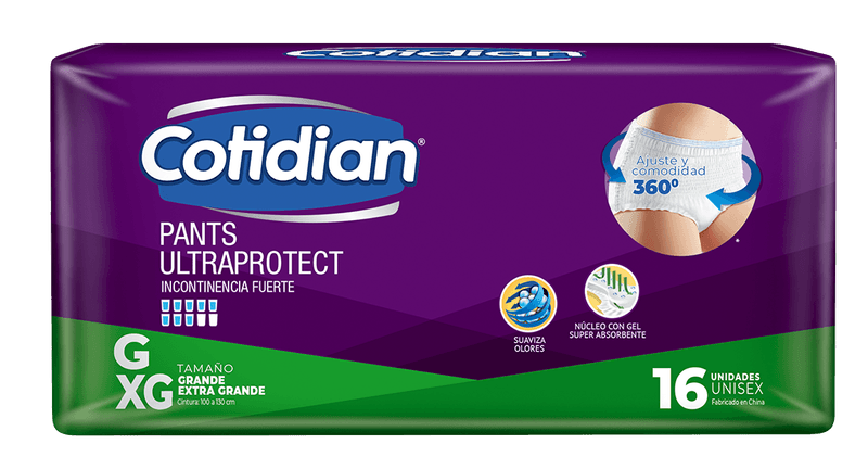 Cotidian Pants G Cotidian Pants Ultraprotect Adulto G/XG 16 Unidades - Image 1