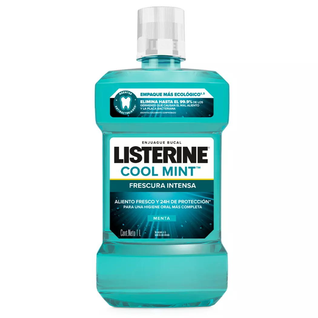 1005733_2 Listerine Enjuague Bucal Cool Mint Menta 1L - Image 1