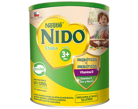 3+ 455x359 Leche Nido Etapa 3+de 1350g - Image 1