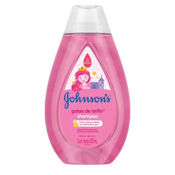 62f3ec3046c217 Johnsons Baby Shampoo Gotas de Brillo 400ml - Image 1