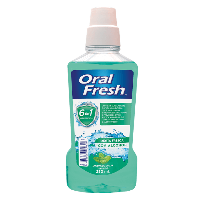 980855-CPENORF101 Oral Fresh Enjuague Bucal Menta Fresca 250ml - Image 1