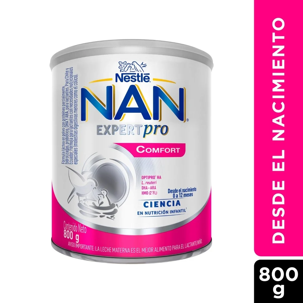 264348 Leche Nan Expertpro Comfort de 800g 0-12 Meses - Image 1