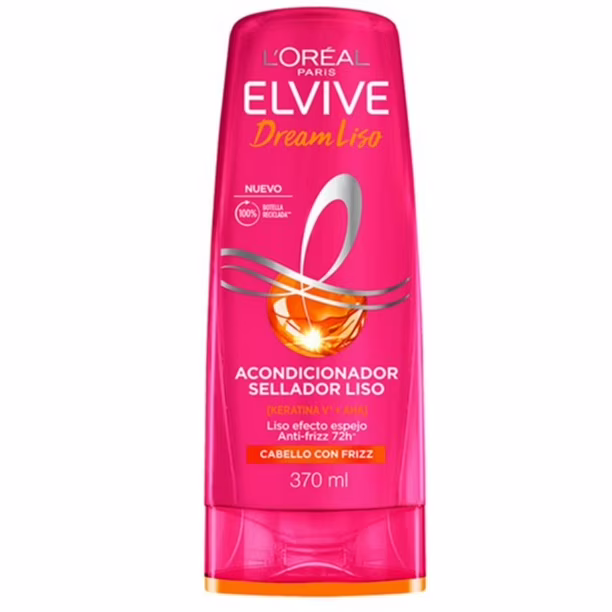 f7932ec4-d10a-4508-9ff4-eb1fc119fa25.0851ac65b98fbc9171b4e7cf3f4712c9 Elvive Acondicionador Dream Liso 370ml - Image 1